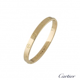 Cartier Love Aldo Cipullo Bracelet Size 16 Cartier Love Aldo Cipullo Bracelet Size 16